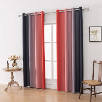 Cortinas Opacas Modernas de salón, 2 Piezas, Aislantes, frío y Calor con Ojales - details 4