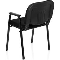 704340 Silla de Visita XT 650 Tela Negro Silla de Conferencia tapizada con reposabrazos, apilable - details 4