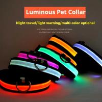 Collar luminoso para perros Cadena de seguridad nocturna LED recargable - details 2