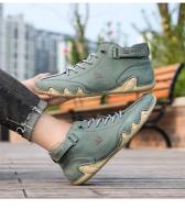 Botas De Lujo Para Mujer, Botines De Cuero Hechos A Mano Para Hombre, Zapatos Informales De Diseñador A La Moda Para Hombre, Botas Cómodas Para Hombres, Talla Grande 35-50 - details 15