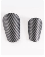 Niños Fútbol para adultos Mini Mini espinillera Imitación de fibra de carbono Protector de fútbol Protector de piernas de entrenamiento - details 11