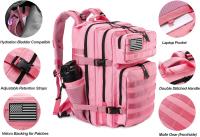 Mochila Táctica de Gran Capacidad de 45 L Ideal Para Senderismo Camping Deportes al Aire Libre Montañismo Impermeable - details 3