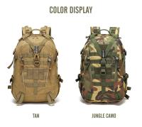 Mochila reflectante táctica de 40L, mochila de camuflaje Molle para exteriores, bolsa de asalto, senderismo, Camping, caza, viaje, montar - details 17