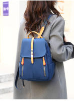 Mochila Oxford negra impermeable para mujer, bolso escolar antirrobo de gran capacidad, bolso de viaje, bolso de hombro - details 20