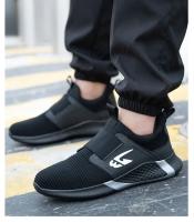 Zapatos De Seguridad Para Hombre Y Mujer 2024 Antipinchazos Y Punta De Acero Zapatillas De Trabajo Industriales Unisex Con Cordones Mesh Suela EVA Talla Verdadera - details 18