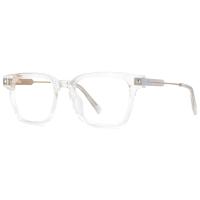 Monturas de gafas ópticas anti luz azul para hombre, gafas cuadradas retro de moda para computadora - details 2