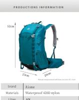Aione-Mochila de senderismo para hombre, montañismo, camping, viaje, bolsa de deporte para motociclismo, 30 litros - details 15