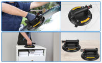Ventosa de vidrio de 8" para levantar grandes cargas herramienta de mano para mover azulejos granito ventanas parabrisas instalación y remoción - details 5