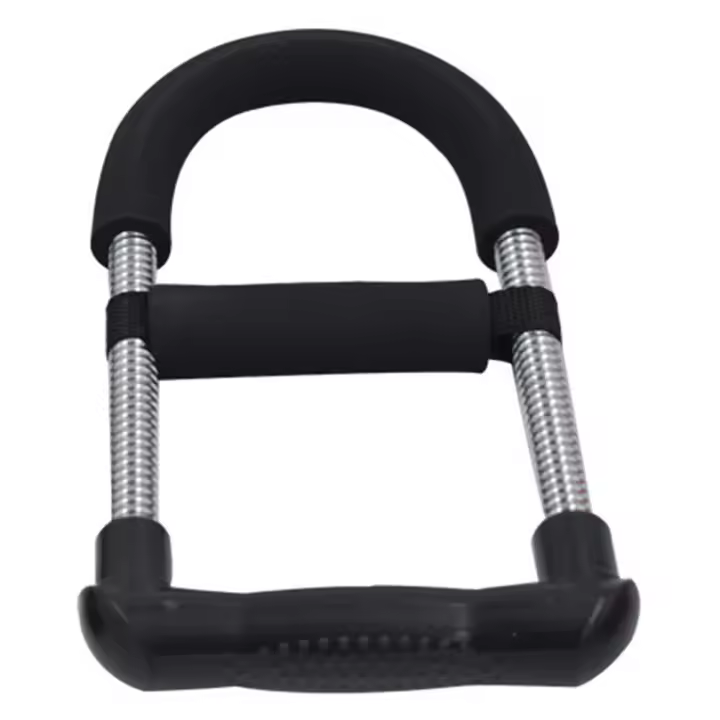 Entrenador de fuerza del antebrazo de 45 libras, entrenador de agarre de resistencia de resorte de acero al carbono ajustable, mango ergonómico de espuma EVA - 1