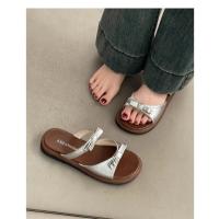 Sandalias Planas para Mujer Verano 2025 Diseño Moderno Versátil con Doble Lazo - details 10