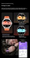 Relojes inteligentes hombre podómetro multifunción Fitness deporte Bluetooth llamada mujer ritmo cardíaco presión arterial reloj - details 10