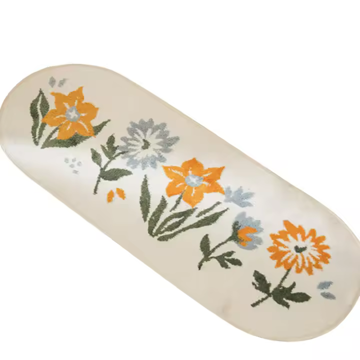 Alfombras suaves y bonitas para dormitorio de niños, alfombra de felpa corta para mesita de noche, alfombrillas antideslizantes para juegos de bebé, alfombrilla lavable para sala de estar - 1
