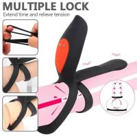 Empaque privado Sexy 10 Frecuencia Erección duradera Próstata Masaje vaginal Vibrador Pezones Estimulador de clítoris Anillo dual Vibrante - details 7