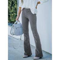 Pantalones acampanados de cintura alta para mujer Nylon cómodo y elástico con estilo Haraku - details 28