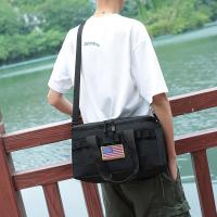 Bolso de gran capacidad para hombre, bolsa de hombro para acampar, senderismo, pesca al aire libre, organizador de almacenamiento, aislamiento térmico - details 1