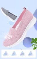 Zapatillas Deportivas de Malla Transpirable para Mujer Zapatos Planos Ligeros con Suela Suave y Cualcetines - details 0