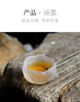 Posavasos japonés hecho a mano de cristal de Kung Fu, dios maestro, taza de degustación de té, taza individual - details 10
