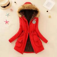 Chaqueta de algodón acolchada para mujer, abrigo informal ajustado con capucha, Parkas acolchadas, abrigo cálido, otoño e invierno, nové de 2025 - details 14