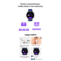 Reloj Inteligente de Grado Médico para Hombres 2025 Tratamiento Láser, ECG Alto + PPG, Glucosa de Sangre, Temperatura Corporal, Llamada BT, Salud - details 11
