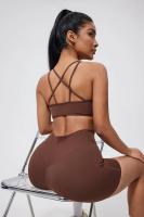 Sensación desnuda, pantalones de yoga de cintura alta para levantamiento de cadera, pantalones ajustados de fitness para mujer, pantalones cortos de secado rápido para correr - details 5