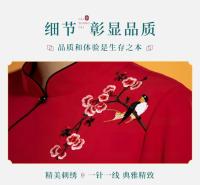 Ropa de trabajo de recepción de bienvenida de Hotel de estilo chino Cheongsam comedor casa de té recepción cajero camarero ropa de verano vestido - details 8
