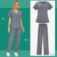 Uniforme clínico, traje exfoliante de moda, uniforme de Hospital, Joggers, ropa médica, uniforme de médico para enfermería, conjunto de exfoliantes para mujer - details 23
