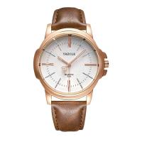 Reloj de Cuarzo Premium para Hombres YAZOLE Nuevo Reloj de Vestir de Cuero - details 5