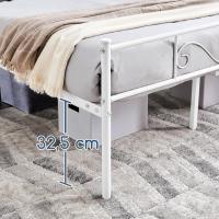 Cama Individual Hierro Cama Metálica para colchón de 90 x 190cm Cama Industrial Estructura Metal - details 87