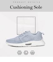 Zapatillas de correr de malla transpirable para hombre, zapatos deportivos de amortiguación suave, zapatillas cómodas para caminar a diario, zapatos de tenis al aire libre, Verano - details 7