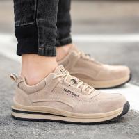 Zapatos Indestructibles Para Hombre, Botas De Trabajo A Prueba De Perforaciones, Zapatos De Seguridad Con Punta De Acero, Zapatos De Seguridad Antigolpes, Zapatillas De Trabajo Protectoras - details 11