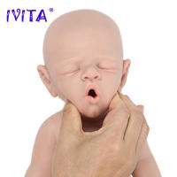 Muñeca de Bebé Renacida de Silicona IVITA Suave, Realista, Juguete Educativo para Niños con Chupete - details 14
