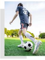 Zapatos de fútbol juveniles de caña alta con clavos largos antideslizantes para deportes de entrenamiento en oferta - details 2