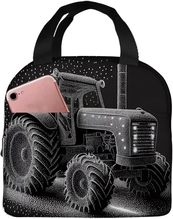 Fiambrera de gato de dibujos animados Unisex, bolsa de almuerzo multifuncional portátil de lnsulación para trabajo de oficina y Picnic - 1