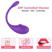Vibrador Inalámbrico para Mujeres Control Remoto Aplicación Bluetooth Huevo Vibrante para Clítico - details 18