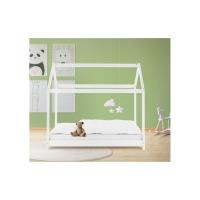 ML-Design ML-257/Kinderbett Hausbett mit Dach 160x80cm Weiß