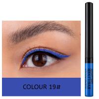 HANDAIYAN Juego de delineador de ojos líquido mate de 12 colores, delineador de ojos colorido intenso metálico resistente al agua, larga duración, punta ultrafina a prueba de manchas - details 36