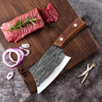Cuchillo De Cocina InLeung De Acero Inoxidable Con Mango De Madera Para Slicear Pescado Carne Y Vegetales Herramientas De Cocina Chef Cuchillo De Resbaladizo - details 10