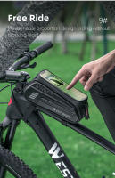 WEST BIKING-bolsa impermeable para bicicleta, bolsa para tubo frontal, soporte para teléfono móvil con pantalla táctil, accesorios para ciclismo de montaña y carretera - details 10