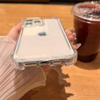 Funda de lujo transparente a prueba de golpes para iPhone 14 / 14 Pro / 14 Pro Max, cubierta de parachoques - details 2