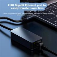 2500Mbps Ethernet a RJ45 2,5G USB 3,0 convertidor adaptador con cable de Red LAN Hub para PC portátil-Tipo C - details 3