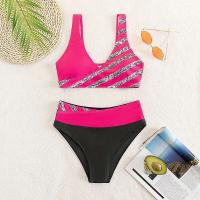 Bikini push-up blanco para mujer, microbañador sexy a rayas de talla grande, conjunto de dos piezas, traje de baño brasileño XXXL - details 23