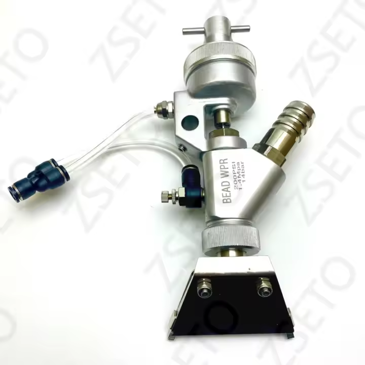 Máquina de Marcado de Carreteras Deflectora de Alta Calidad de 100 mm Pistola Automática de Perlas de Vidrio 238338 Pistola Automática de Perlas de Vidrio para Marcado de Líneas - 1