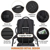 Mochilas de maleta grandes expandibles de viaje de gran capacidad con 4 cubos de embalaje Mochila de equipaje resistente al agua Mochila - details 11