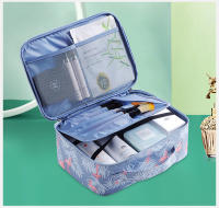 Bolsa de almacenamiento de cosméticos de viaje a prueba de agua, artículos de tocador de baño, bolsa de lavado, cepillos de gran capacidad, lápices labiales, organizador, caja contenedora - details 2