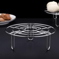 Estante para vaporizador de acero inoxidable, accesorio de alta resistencia, redondo, duradero, olla, olla a presión, Trivet, utensilios de cocina - details 4