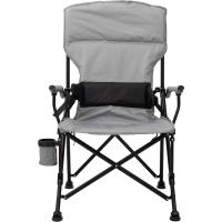 camping plegable acolchada con respaldo alto (negro/blanco) - details 4