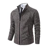 Jersey de punto para hombre, cárdigan, suéter de lana, chaqueta casual cómoda y cálida. - details 8
