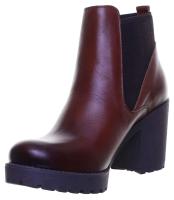 Botas Chelsea de tacón alto de cuero de nueva moda para mujer - details 4