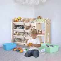 Estantería de Juguetes para Niños Organizador de 4 Estantes con Esquinas Redondas - details 6