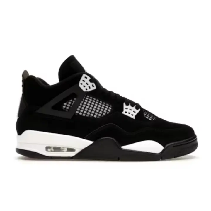 Zapatillas de baloncesto para Hombre 4 4S Retro Militar Negro High-top Deportes Amortiguación Hombre Zapatos atléticos Masculinos Cómodas Zapatillas Negras Zapatillas Tamaño 36-47 - 1